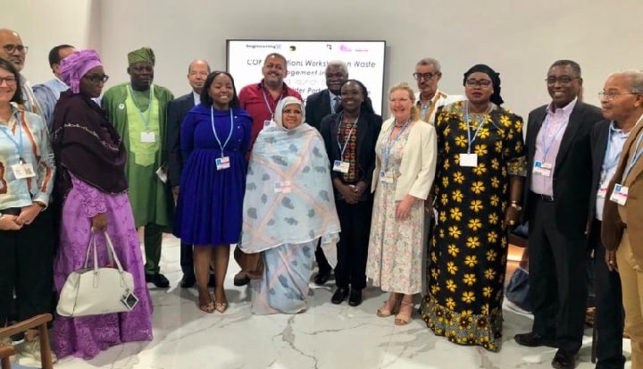 Group photo at COP27