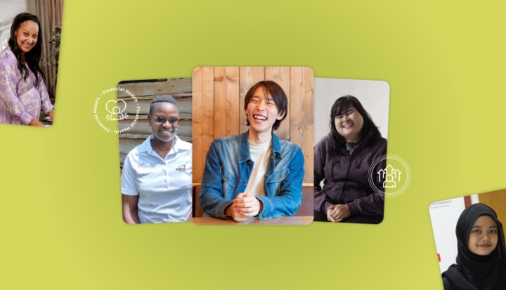 Young entrepreneurs supported by YBI members through Futuremakers, funded by Standard Chartered Foundation