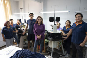 Violeta Pacheco Mejía, owner of Tejidos Peruanos. Women Entrepreneurs.