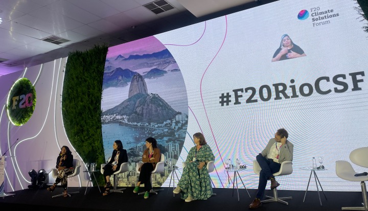 IIED participated in the F20 Climate Solutions Forum held in Rio de Janeiro