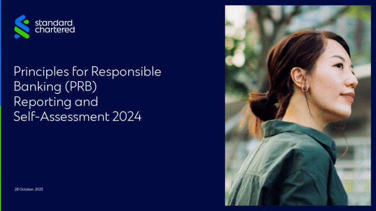 Standard Chartered Principles for Responsible Banking (PRB) Report 2024