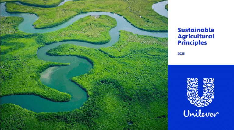 Unilever Sustainable Agricultural Principles 2025