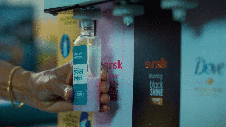 Unilever is testing refill solutions to tackle plastic waste