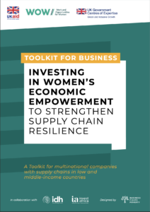 Toolkit Investing in Women's Economic Empowerment